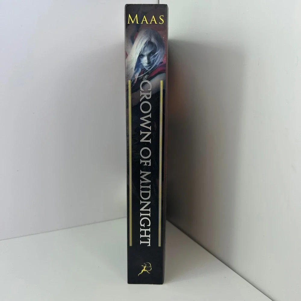 Crown of Midnight 1st Print Paperback by Sarah J. Maas Throne of Glass